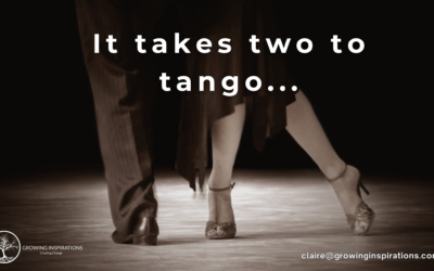 It takes two to tango…